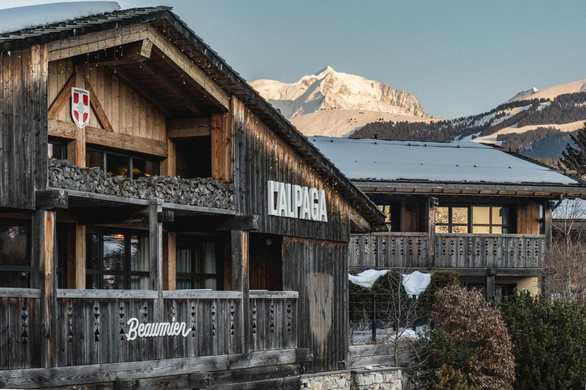 L'Alpaga, A Beaumier Hotel Megève Екстериор снимка